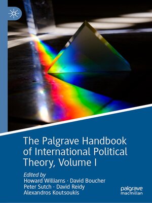 cover image of The Palgrave Handbook of International Political Theory